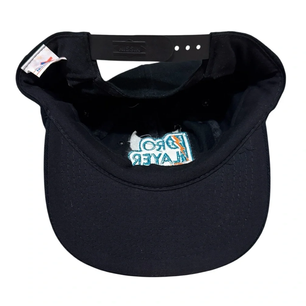 Nissin NFL Miami Dolphins Pro Player Stadium Low Profile Snapback Hat - Picture 6 of 8